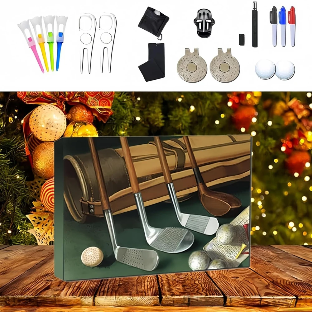 Адвент-календарь для гольфа на 2024 рождественский адвент-календарь практичные