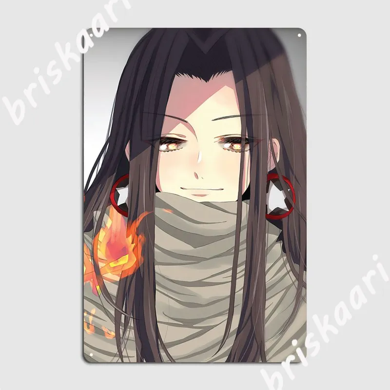 

Asakura Hao металлический плакат таблички дизайн гостиной жестяной знак паба постеры