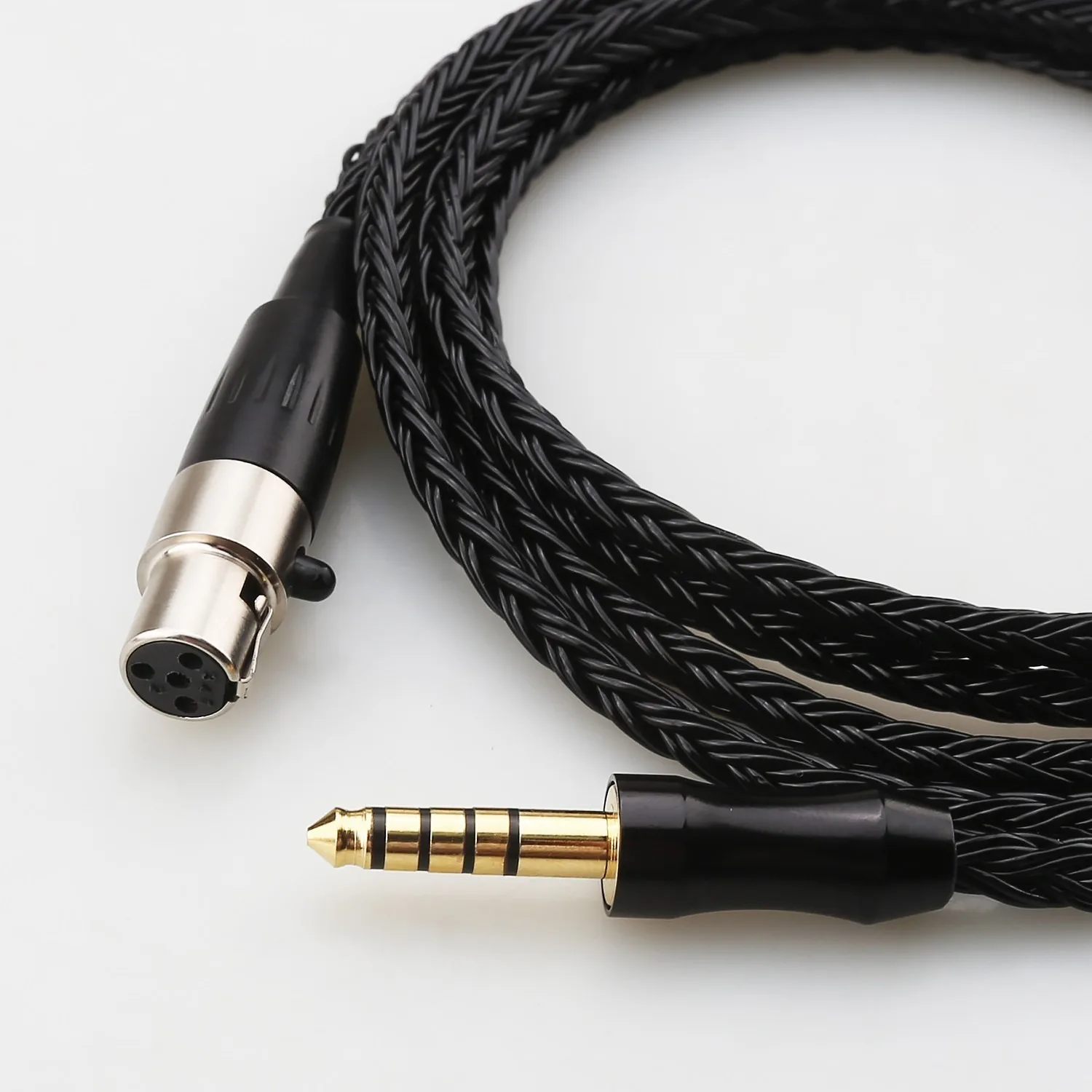 Фото 16-жильный кабель Mini XLR для наушников AKG K712 K702 Q701 HD490 PRO DT990 DT770 ATH R70x, опционально 4.4/3.5 мм №4