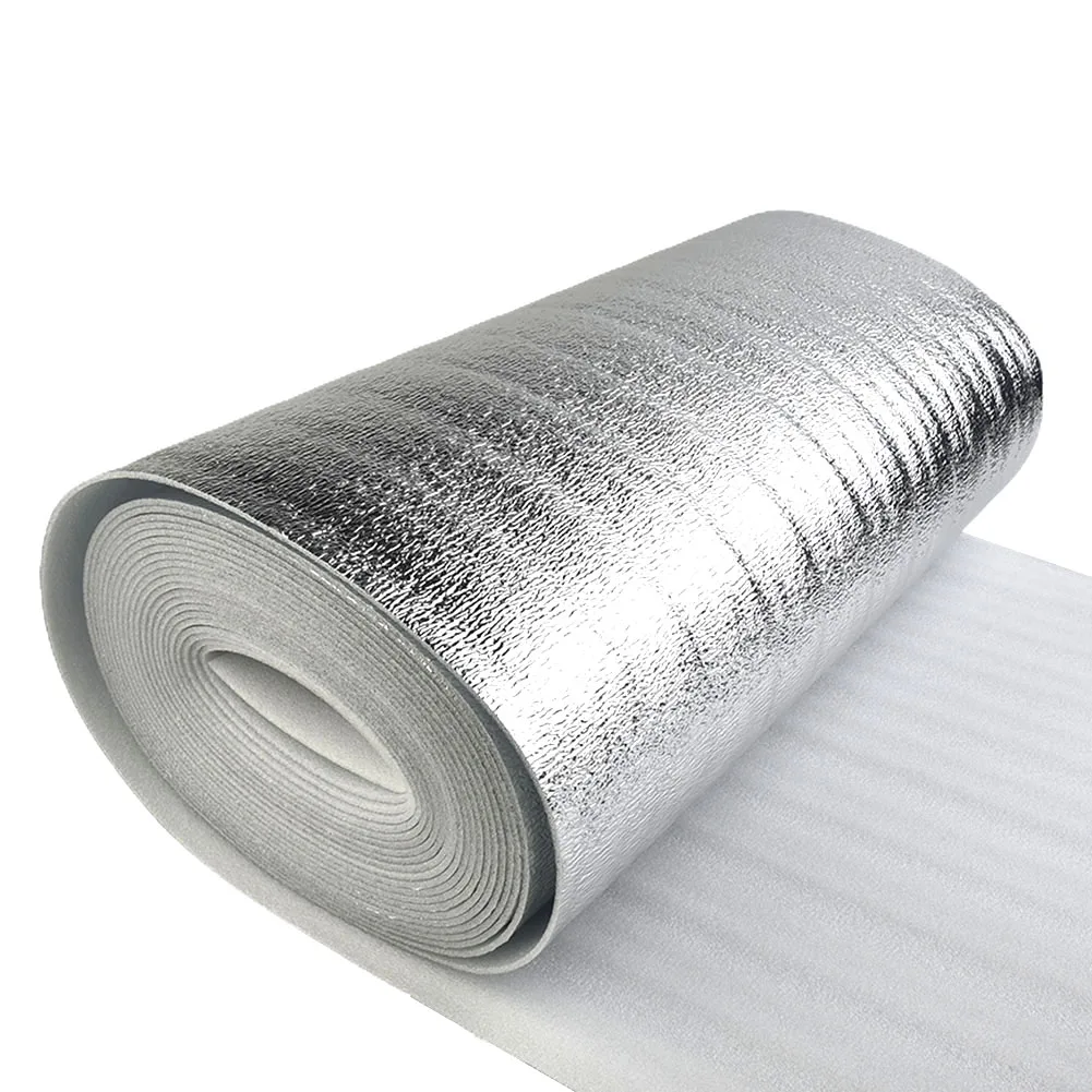 5/10m Radiator Reflective Film Wall Thermal Insulation Reflective Film Aluminum Foil Thermal Insulation Film Home Decoration