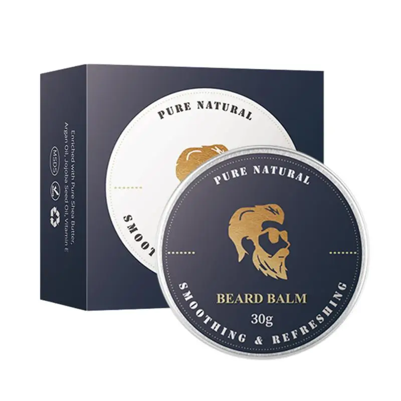 

Beard Cream Balm Natural Gentle Beard Cream For Men Beard Softener Beard Care Product For Men's Grooming