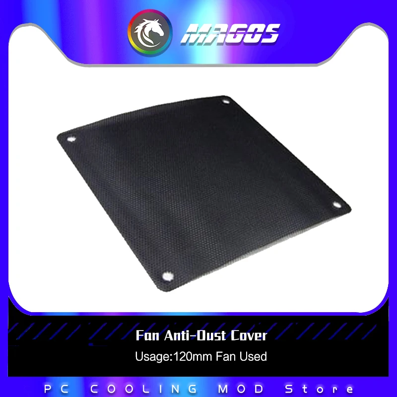 

12CM Fan Dust-Proof Cover 120x120x0.45mm For 120mm PC Fans Cooling Use, 3Pcs/Lot