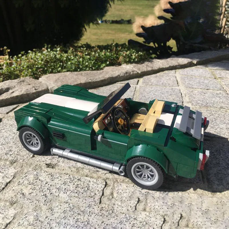 787 шт. технический автомобиль Кобра набор медная чередующая AC MOC строительные