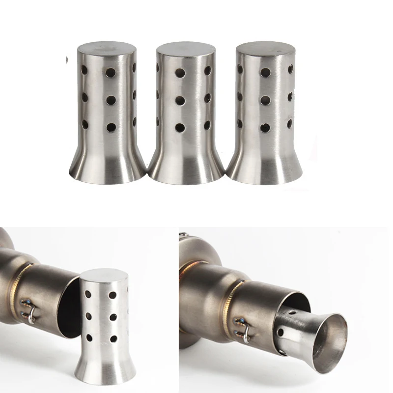 Универсальный выхлопной глушитель для мотоцикла 51 мм 60 шума шумоподавление