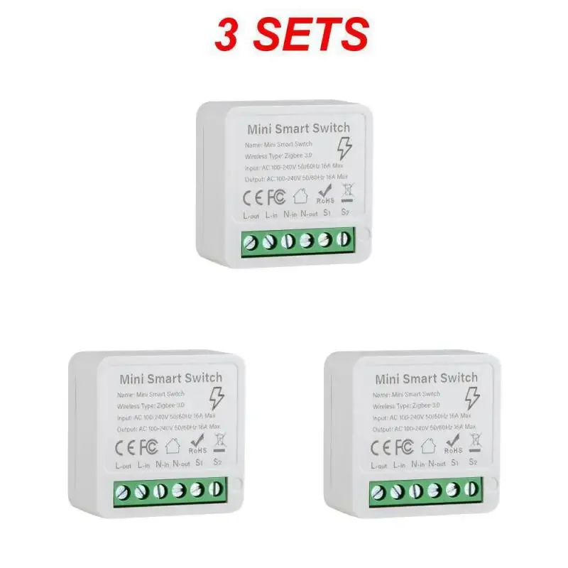 

Tuya ZigBee Smart Switch Монитор мощности 16A Smart Life WiFi DIY Модуль Таймер Реле Автоматизация Работа с Alexa Яндекс Алиса Google