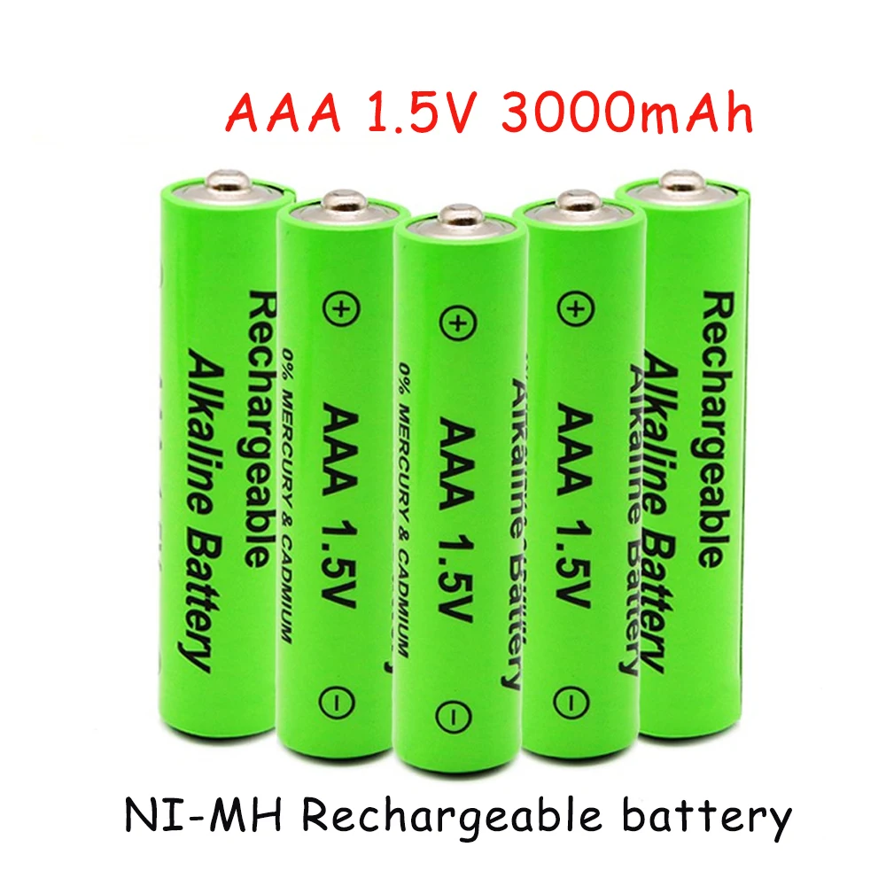 

2-20pcs 1.5V AAA Battery 3000mah Rechargeable Bateria Ni-mh Torch Batteries For Clocks Mice Computers Toys Camping Flashlight