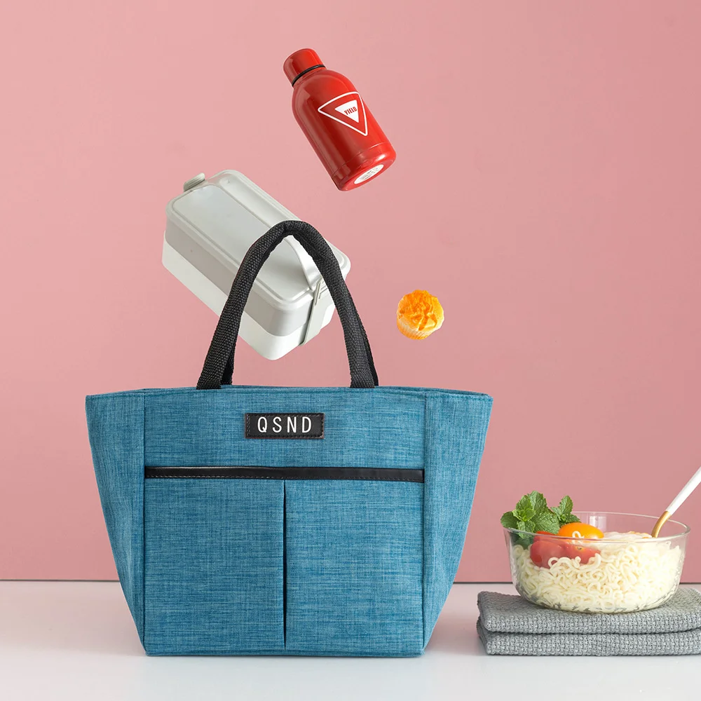 

Liancheng new lunch box Bag Picnic bag cold insulation thickened heat insulation bag pearl cotton aluminum foil portable Lunch