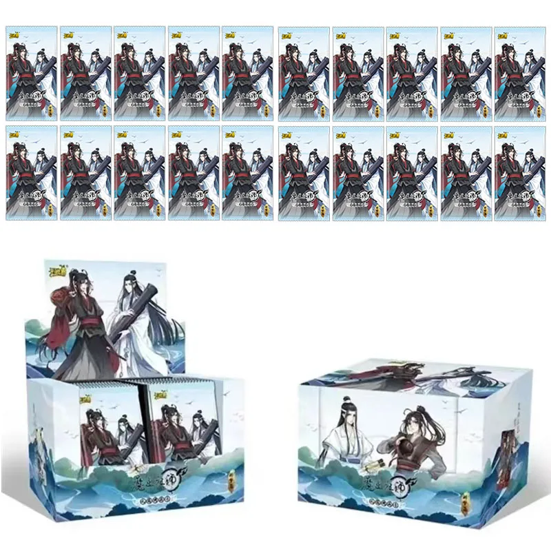 Аниме MoDaoZuShi карты с надписью пьяные мечты основатель дьявольского Вей усян Lan Wangji