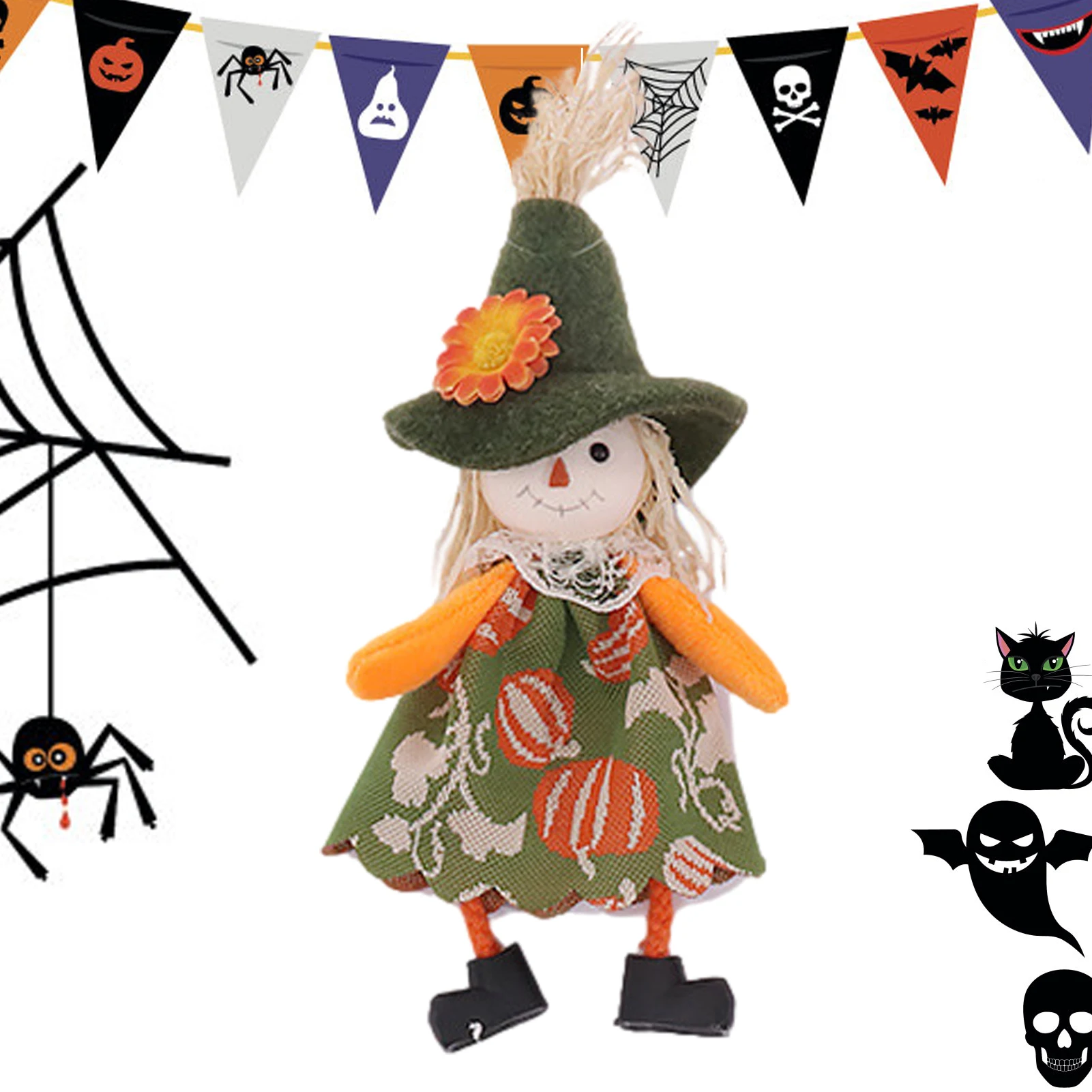 Кукла пугала Осенний урожай праздничное украшение на День Благодарения