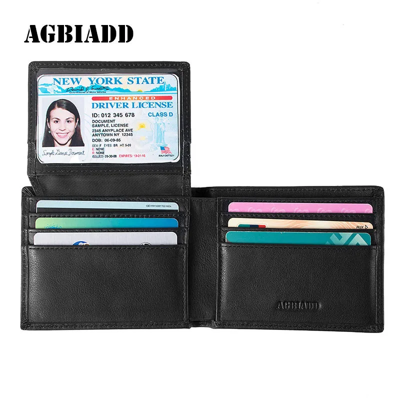 Винтажные кошельки из натуральной кожи Crazy Horse для мужчин ручной работы