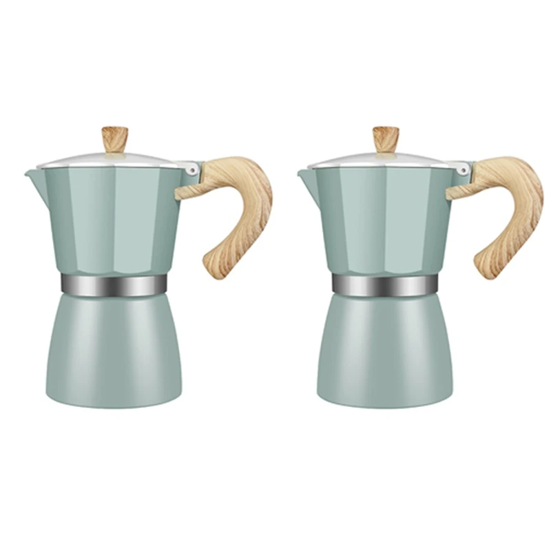 Coffee Maker Aluminum Mocha Espresso Percolator Pot Coffee Maker Moka Pot 3cup Stovetop Coffee Maker