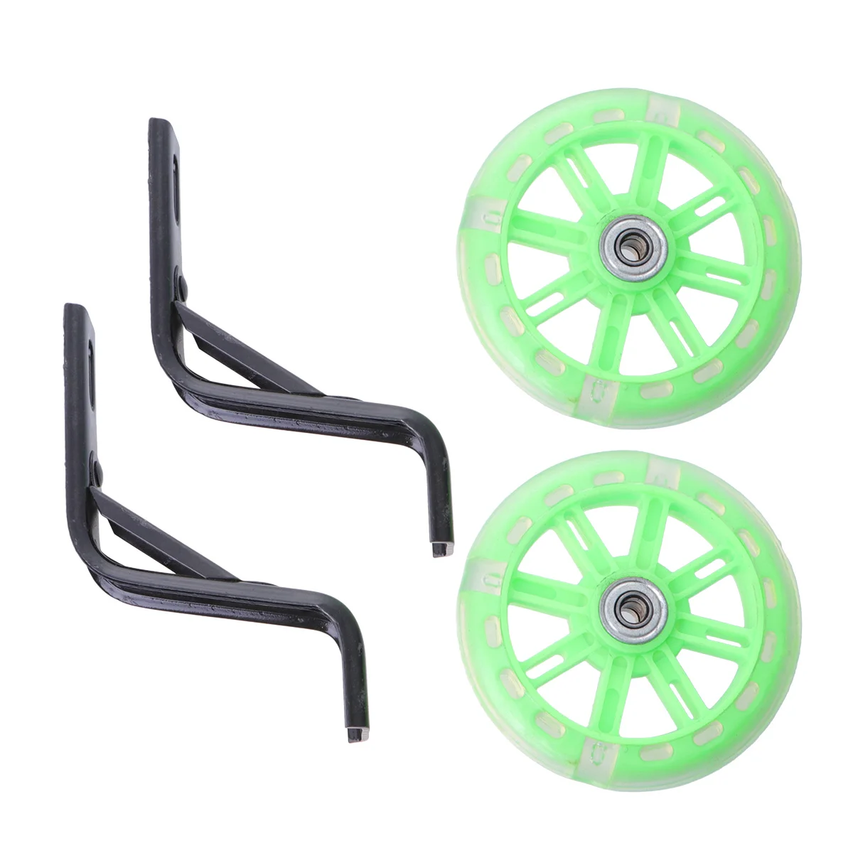 

Wheels Training Bike Cycling Wheel Auxiliary Flashing Kids Bracket Mute Trainer Stabilisers Accessories Kid Toddler