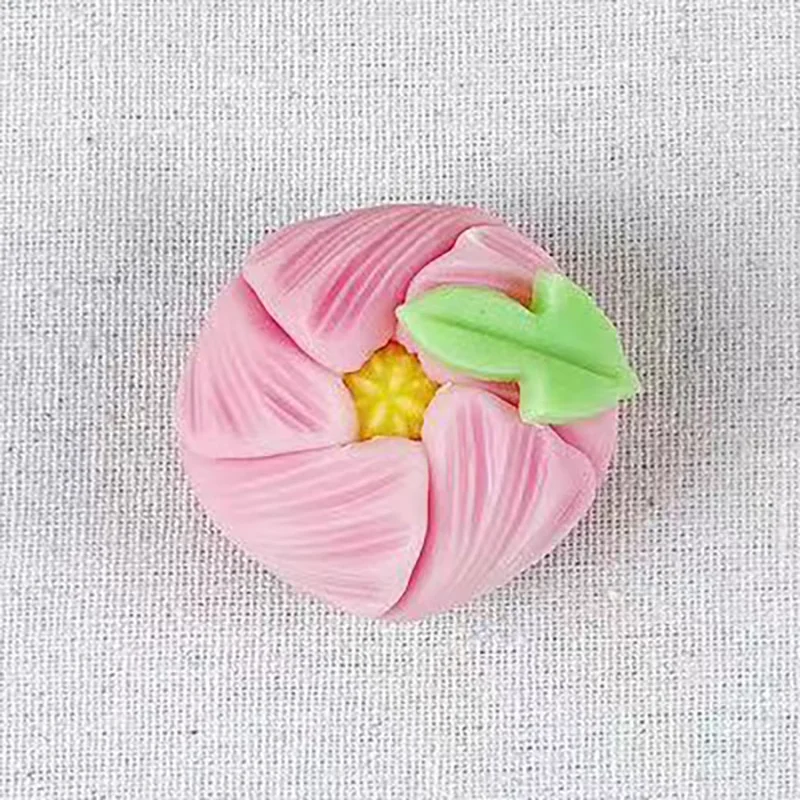 ity 2 szt. / wzory japońskich narzędzi Wagashi drewniana forma do kwiatów w sztyfcie