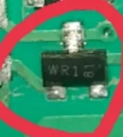 Бесплатная доставка WR1 SOT23 BZX84-B5V1 31020 10 шт.