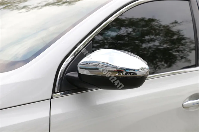 

For Peugeot 301 2014-2019 ABS Rearview Mirror Decoration /Rearview Mirror Cover Trim Car Styling Stickers