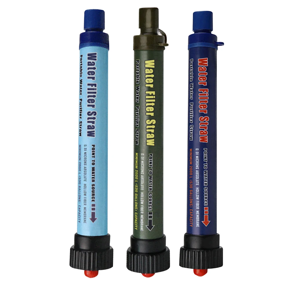 

Camping Water Filter Straw Water Purifier Filtration System Bottom Thread Ultrafiltration Film Outdoor Emergency Survival Tools