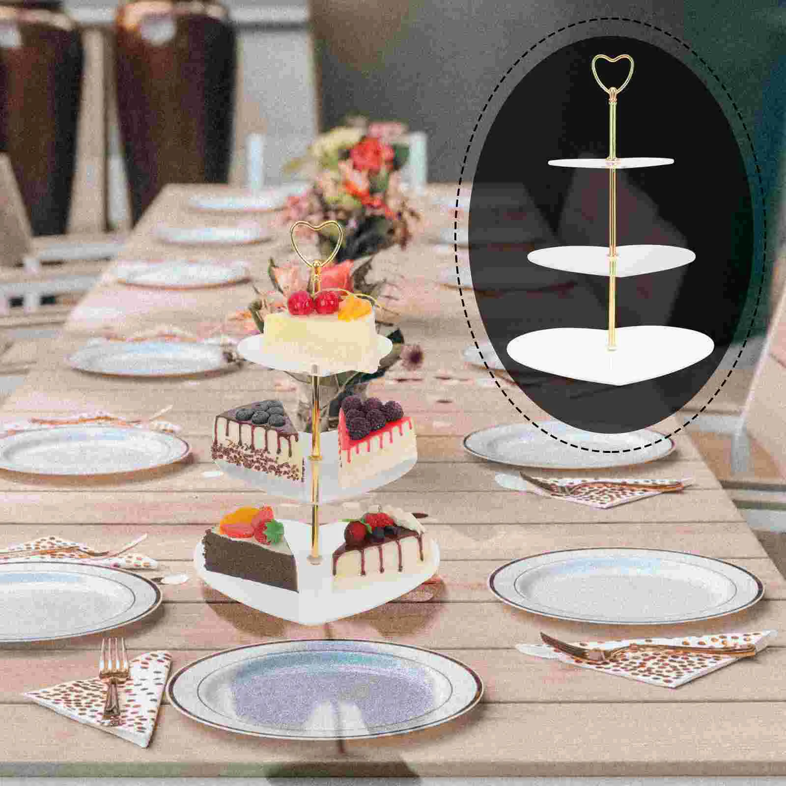 

Cake Wedding Standpool Steps Above Ground Holder Party Trays Dessert Table Stands