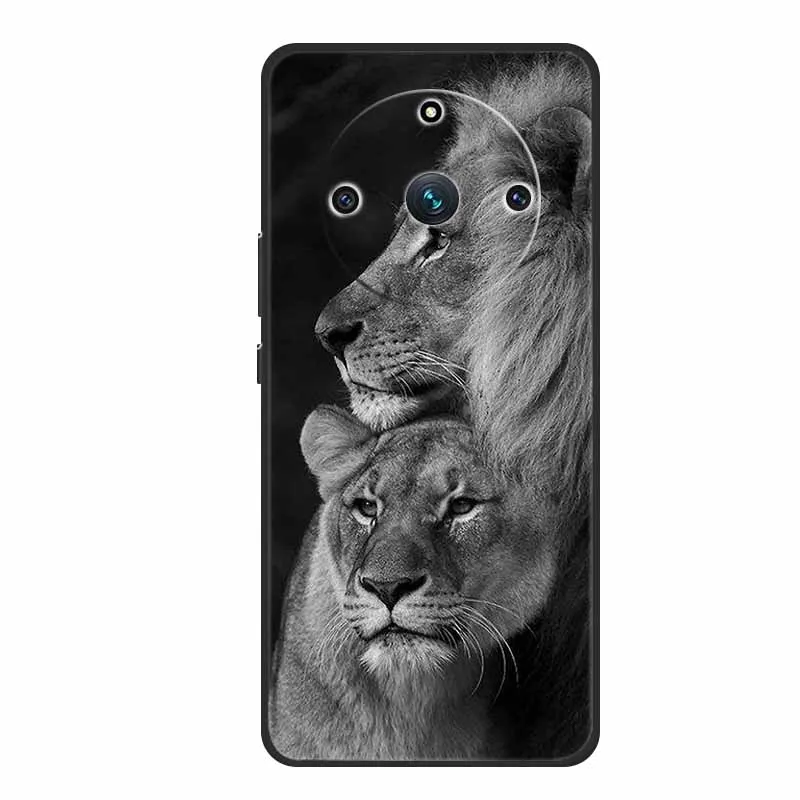 Мягкая задняя крышка из ТПУ для Realme 12 Pro + телефона силиконовая OPPO Realme12Pro модная