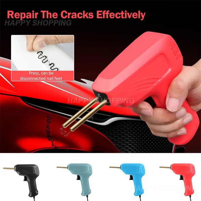 

Plastic Staples Soldering Iron Repair Machine Car Bumper Plastics Hot Cutting 50w Patch Tool Welding Machine Plastic Welder Gun