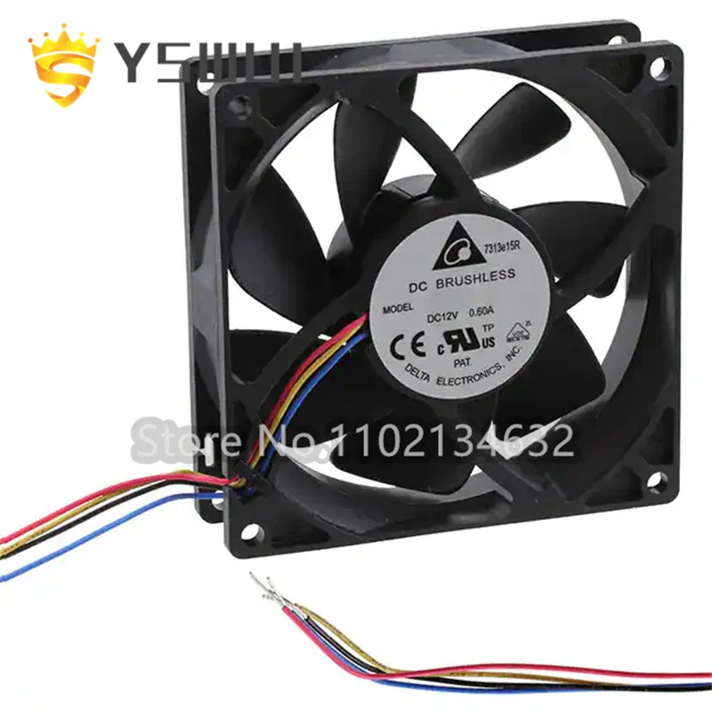 

QFR1224GHE-SP01 оригинальный осевой вентилятор 120x38 мм 24VDC провод