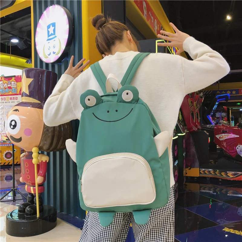 Милый школьный ранец для девочек-подростков с мультипликационным рисунком