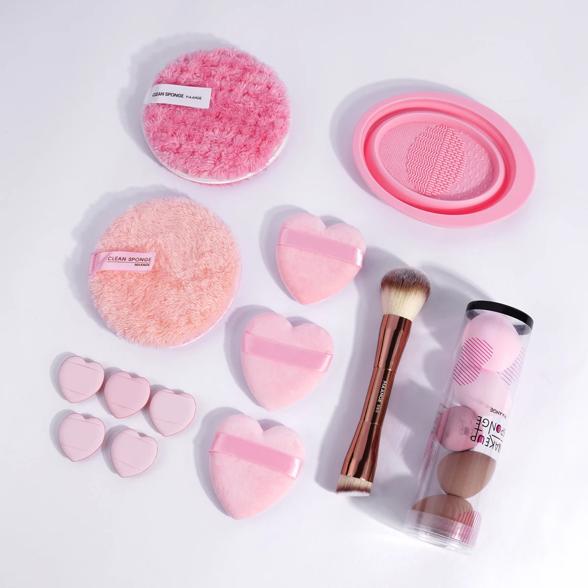 Набор инструментов для макияжа MAANGE 17 шт.