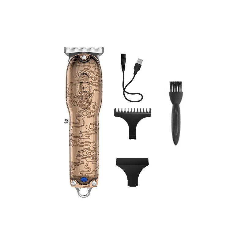 KemeiProfessional combo kit полностью Металлическая фотография Мужская перезаряжаемая