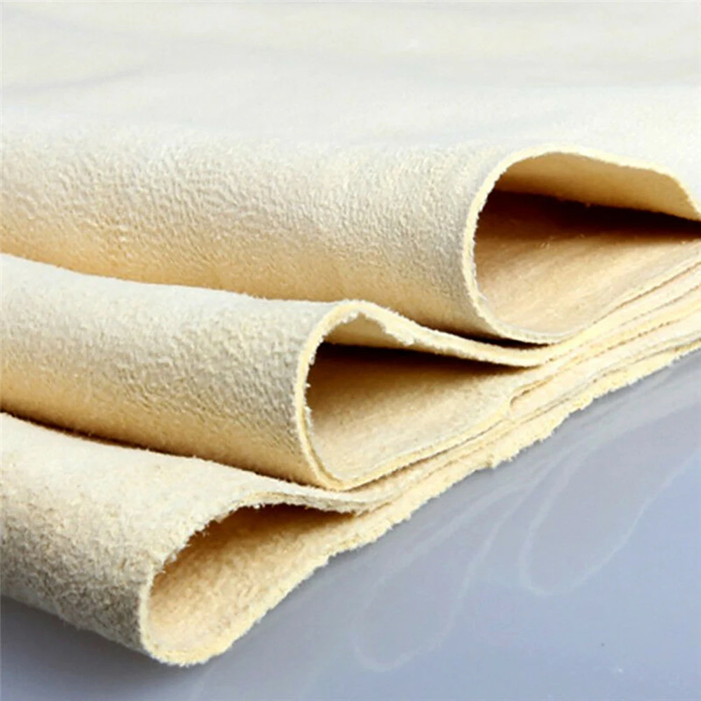 

Portable Useful Durable Car Washing Towel 1pc Care Rag Cloth Cleaning Irregular Shape Chamois Leather Equipment Lightweight