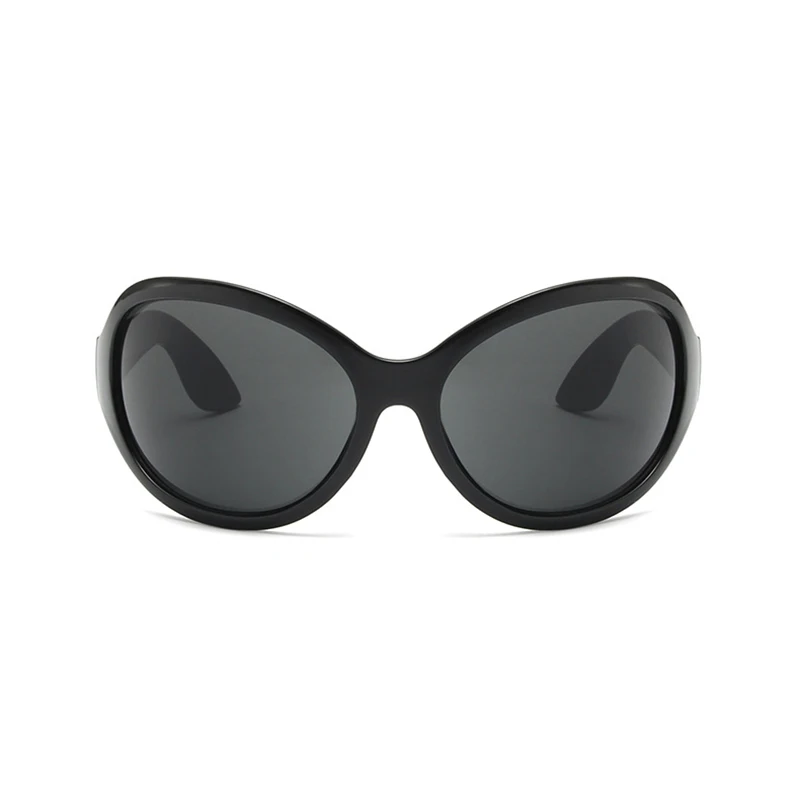 Dyymj Новые Индивидуальные забавные солнцезащитные очки женские крупные в большой