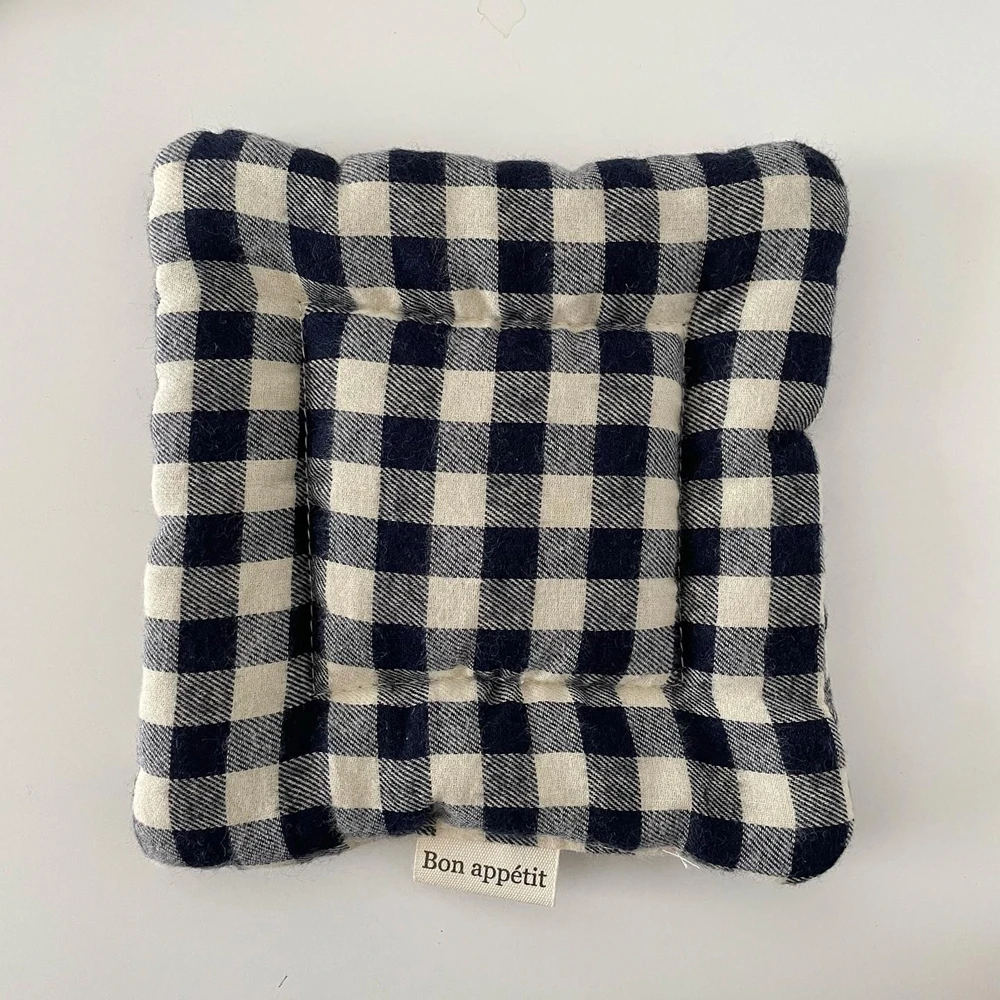 

Подставка для свежего пасторального стиля, хлопковая подставка, ткань, изоляционный коврик, настольный коврик, подставка для столовых приборов, украшение дома, кухонные аксессуары