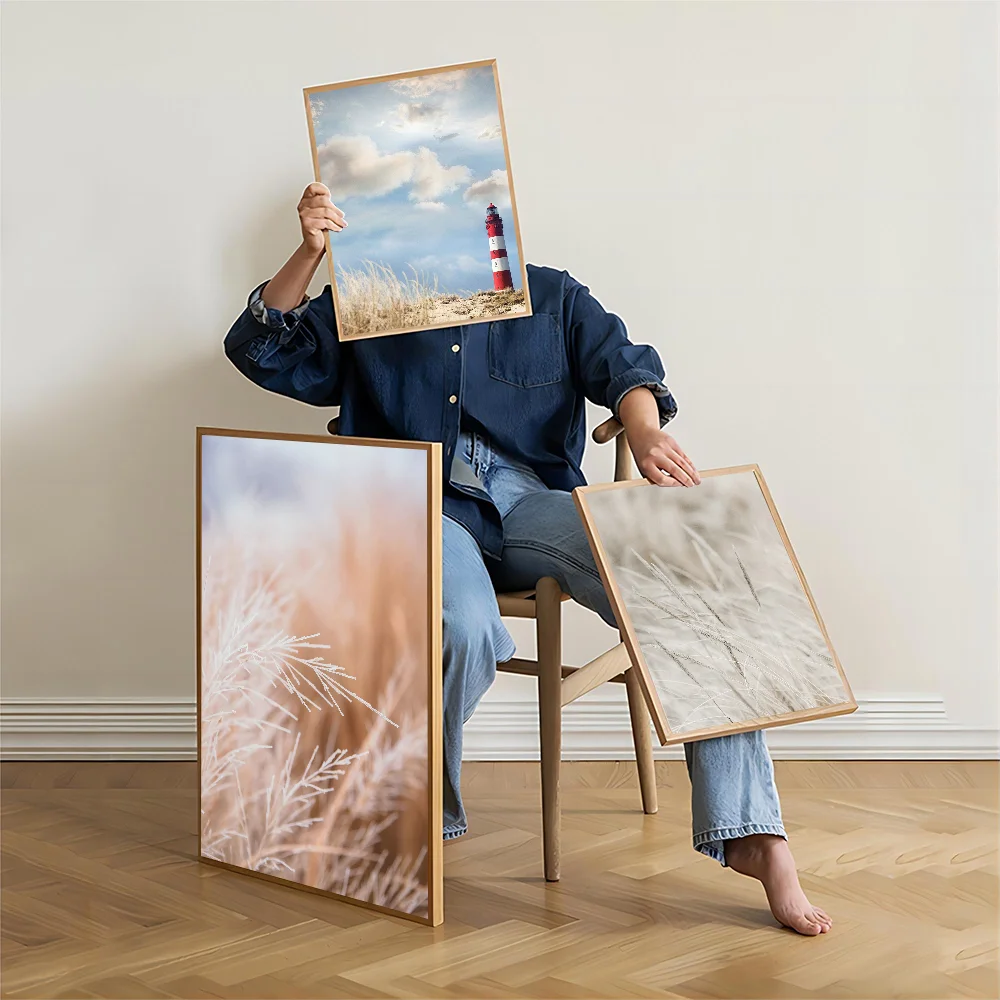 Травяная доска дорожный пейзаж аниме постеры липкий декоративный живопись