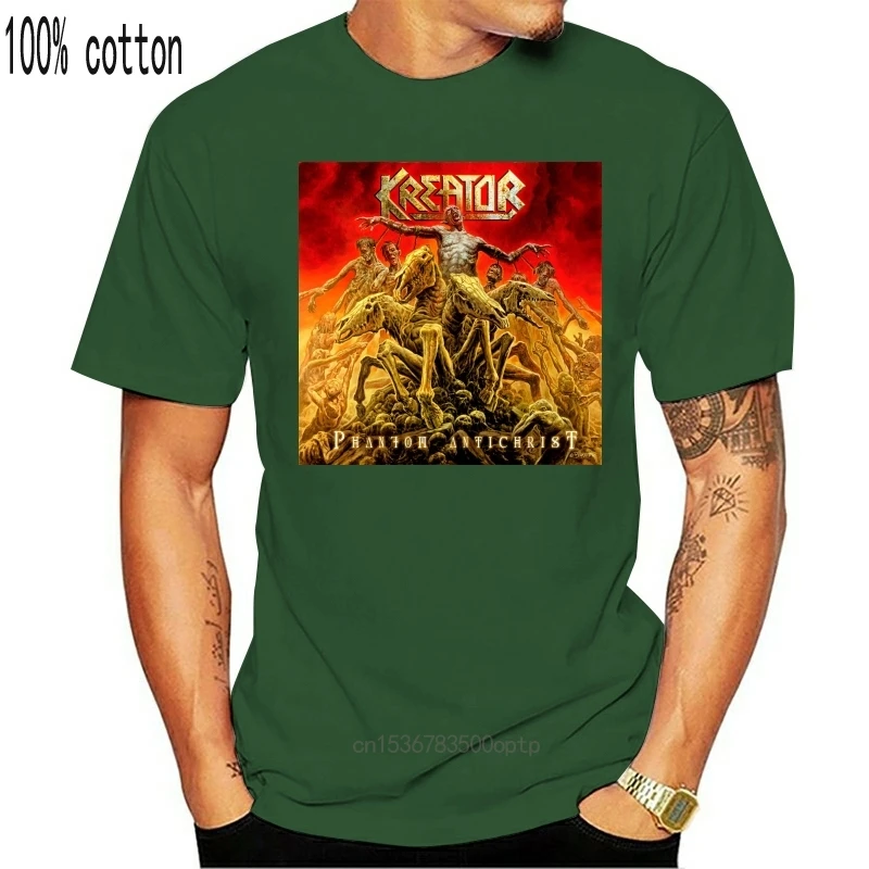 

Man Clothing Kreator Mens Phantom Antichrist T Shirt Black