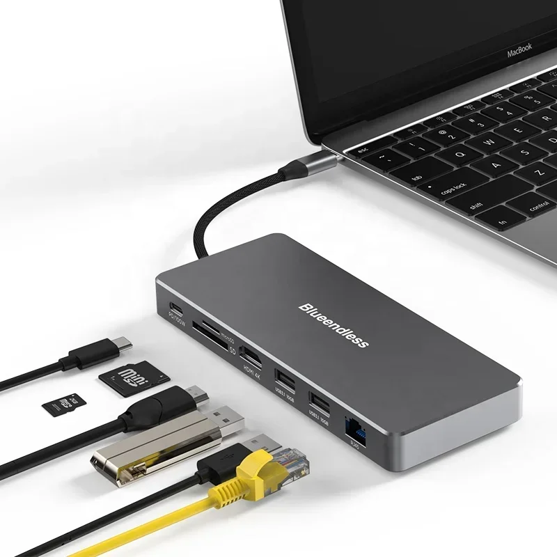 Корпус SSD с двумя устройствами высокого класса BS-MC801 M.2 SATA и NVME Док-станция типа c 7 в