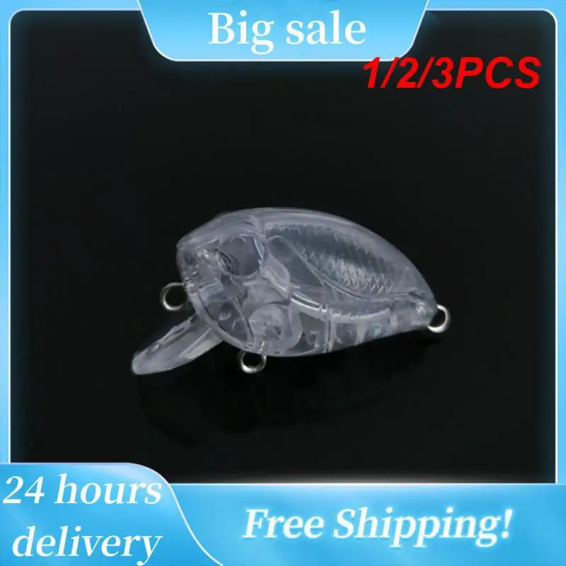 

1/2/3PCS Simulation Bait 7.2g Realistic Small And Smart Three-dimensional Fish Eye Mini Body Shape Luya Bait Blank Fake Bait