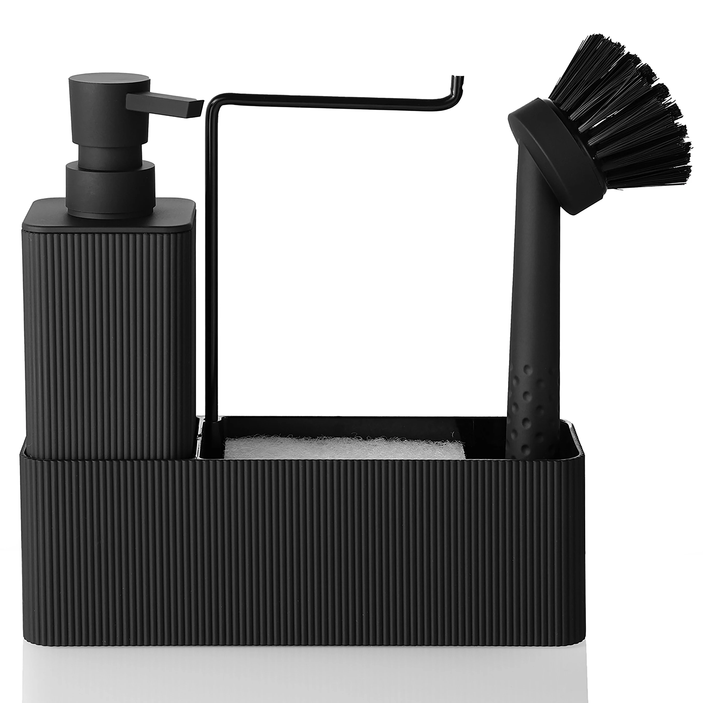 

Матовый черный набор для кухни