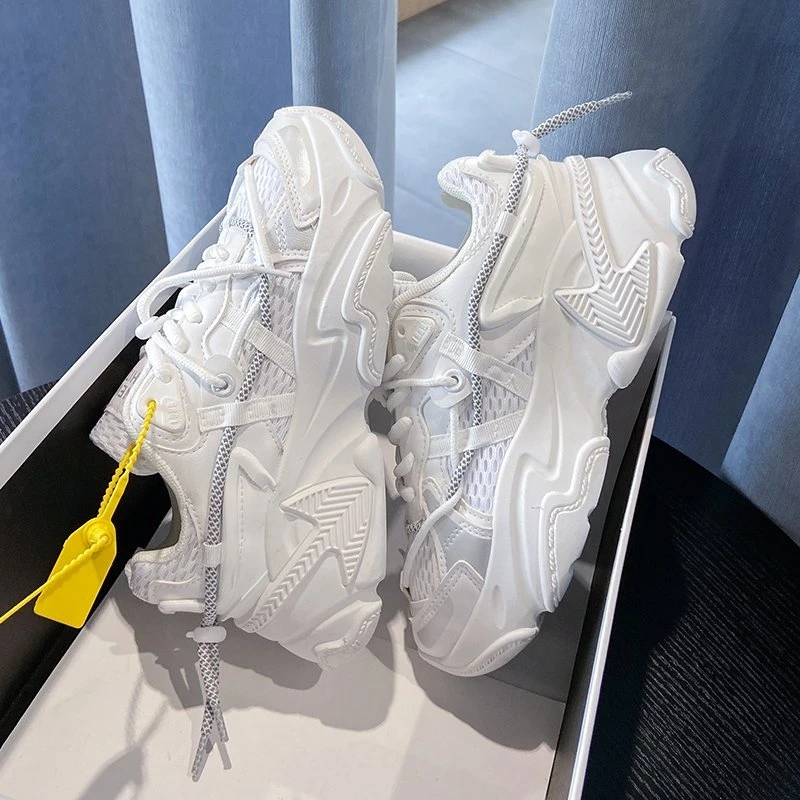 Platform Sneakers White Woman Vulcanize Shoes Femme Tenis Con Plataforma Luxury Tennis Feminino For Women 2022 New Zapatos Mujer