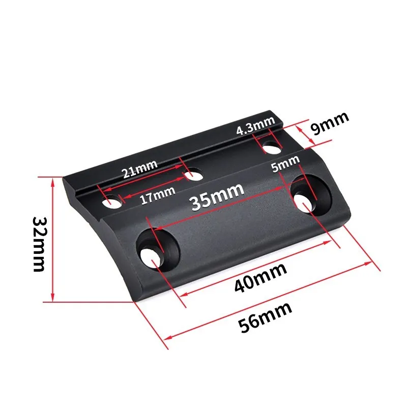 Фонарик с офсетным основанием светодиодный фонарь тактическим креплением для