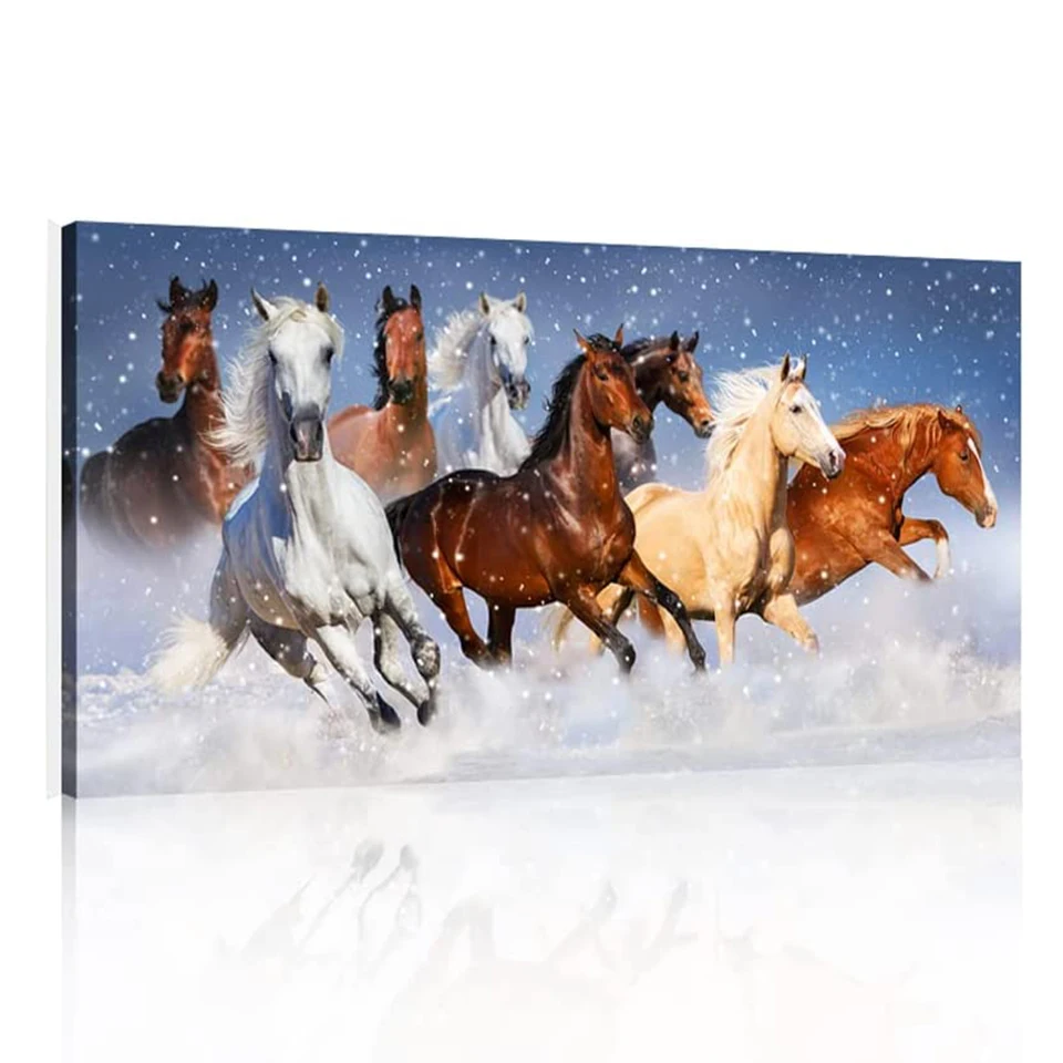 

Картина из страз «бегущая лошадь», алмазная живопись 5d «сделай сам», полная мозаика, вышивка крестиком, животное, настенное искусство