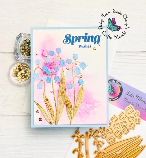 Металлические штампы lila meraki flora para die cut mold card альбом для скрапбукинга бумаги