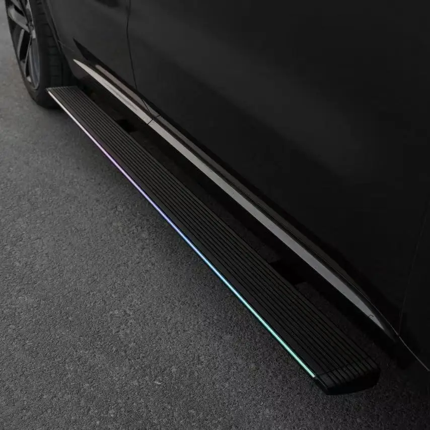 Фото Электрические выдвижные подножки для Toyota RAV4, LC300, Prado, 4Runner, Sienna, Granvia, Alphard. Автоматические боковые ступеньки. №2
