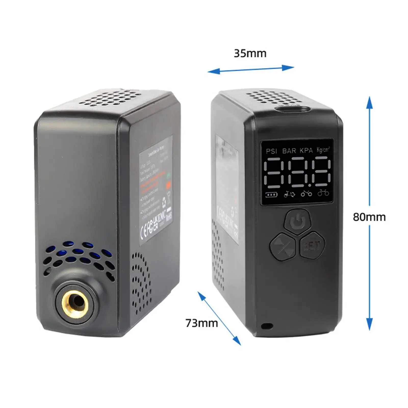 Электрический воздушный насос для велосипеда ручной компрессор занятий спортом