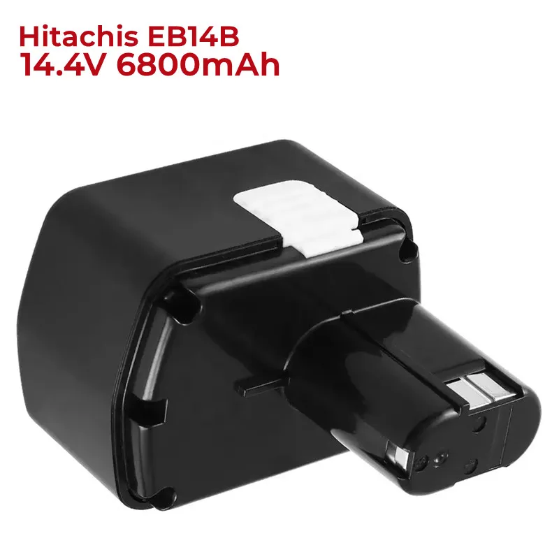 

14.4V 6800mAh Ni-Mh/Ni-Cd Hand Tool Batteries for Hitachi EB14S EB14B EB14H EB1424 EW1414 EB1414S EB1426H