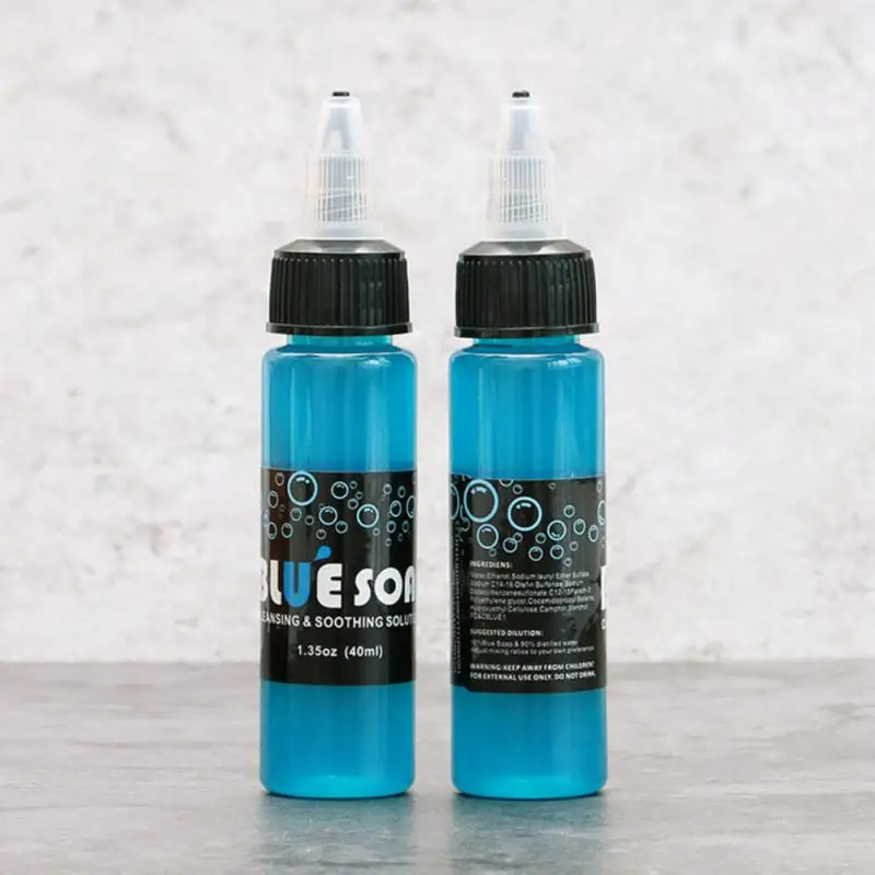 

2/3/5PCS ELECOOL Microblading 40ml Blue Soap Cleaning & Soothing Solution Tattoo Studio Supply Tattoo Accessories Tattoo