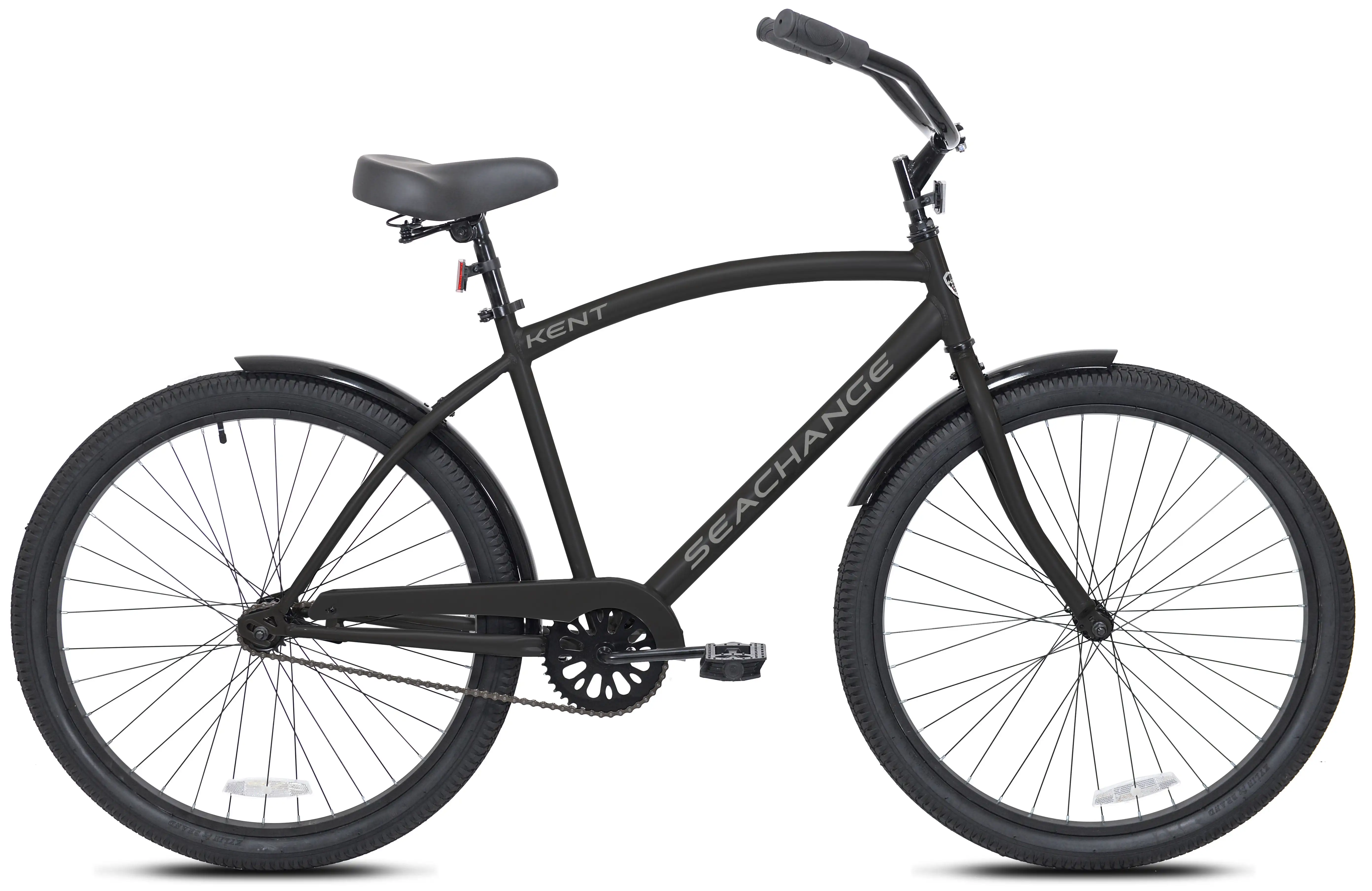 

26-inch Men's Seachange Beach Cruiser Bike, Black