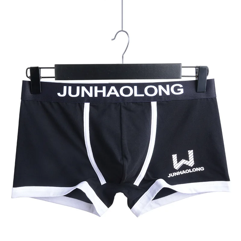 7pcs/lot Man Underwear Cotton Boxer Panties Ropa Interior Hombre Underpants Sexy Lingerie Wholesale Lots Bokserki Meskie Panties