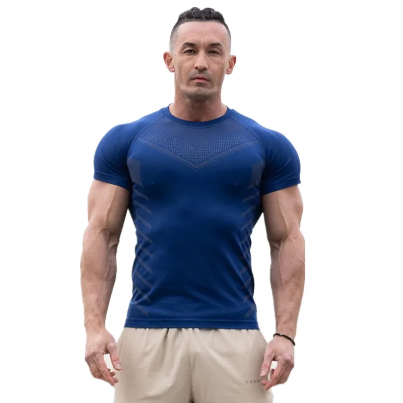 

Mens fashion t shirt NEW Spring summer Slim shirts male Tops Leisure Bodybuilding Shont Sleeve personality tees clothing