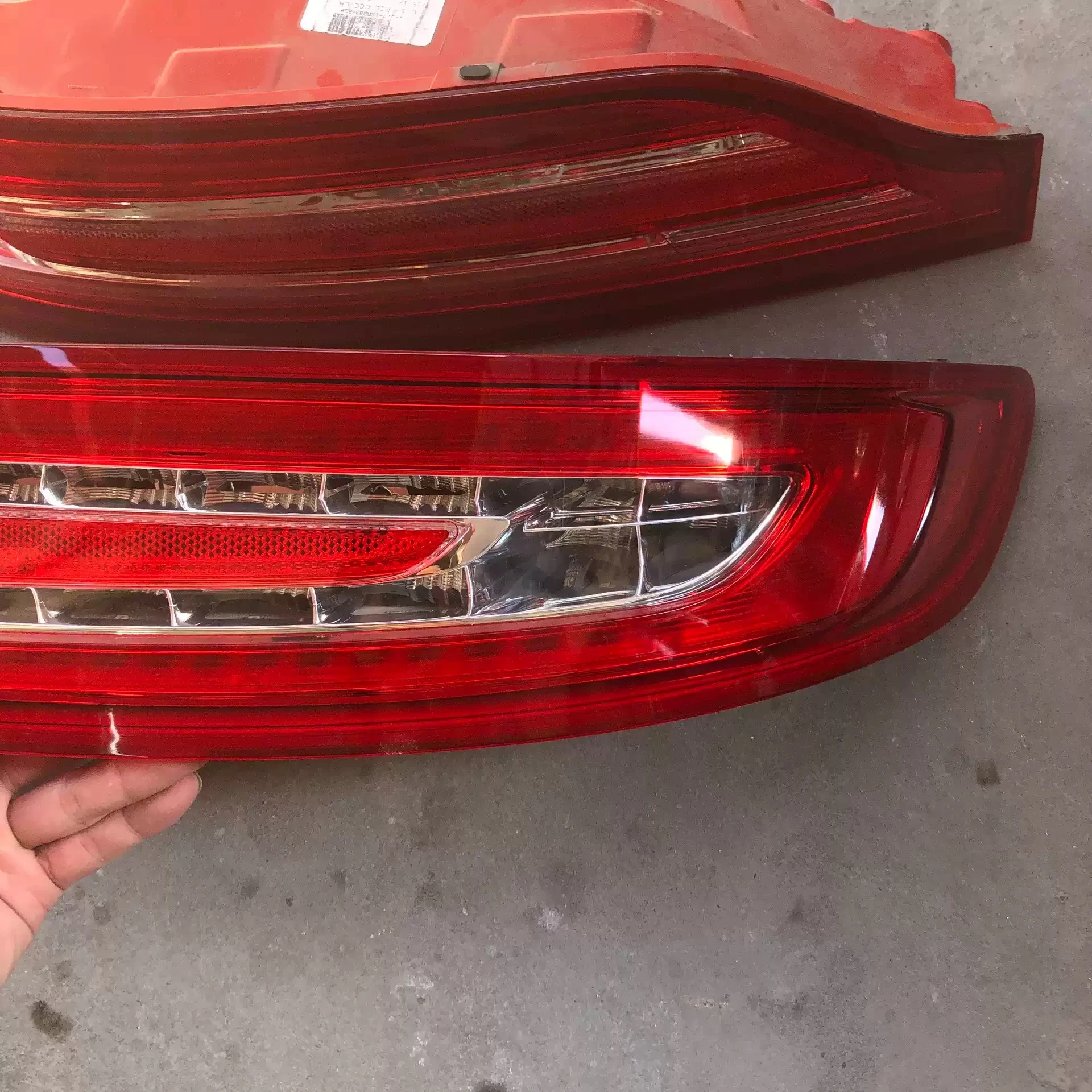 Пара светодиодный льных задних светодиодных фонарей задние фонари стоп-сигнал