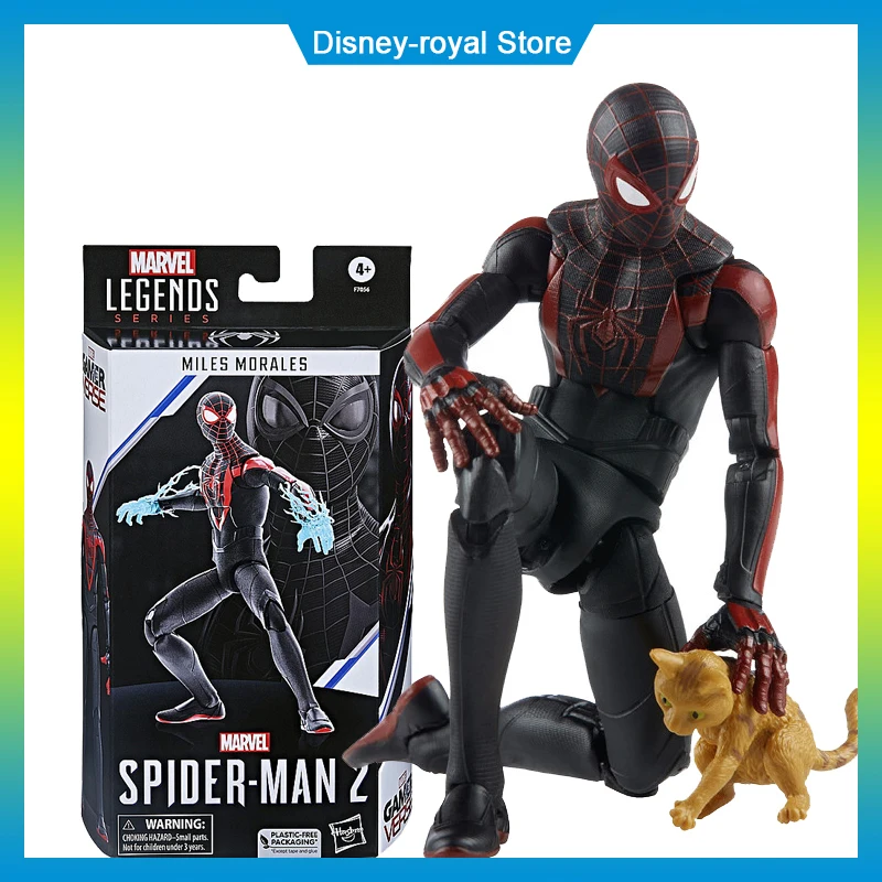 

Ml Legends Miles Morales Spiderman Action Figures Toys 6 Inch Movable Statues Model Doll Collectible Ornaments Gifts