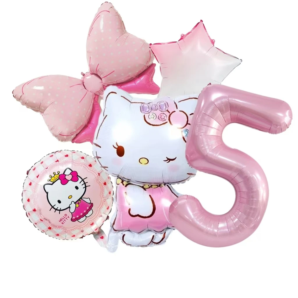 

Набор фольгированных шаров Hello Kitty MINISO