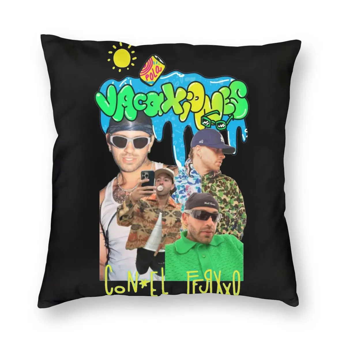 VACAXIONES ретро-очки Ferxxo наволочка с рисунком тканевая принтом украшения